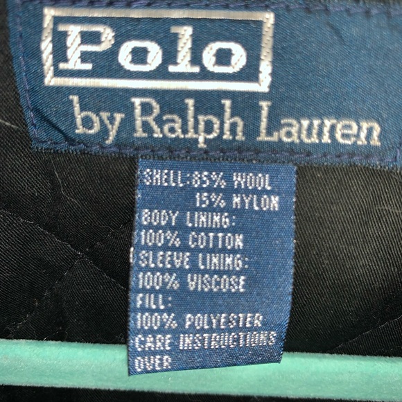 Polo by Ralph Lauren, WoolBlend ~Quilted Coat -XL - Picture 3 of 12